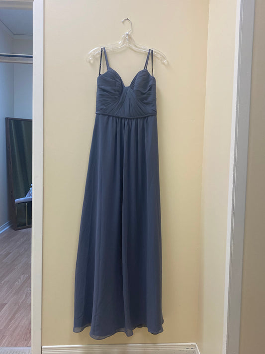 SORELLA VITA - 8746 - Charcoal Size 10 Long Prom / Mother of the Bride / Bridesmaid Dress