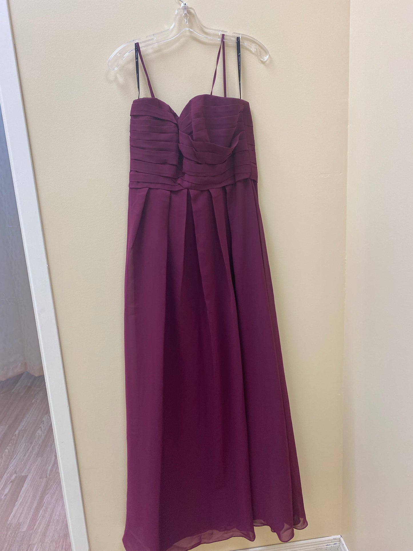 SORELLA VITA - 8405 - Mulberry Size 14 Long Prom / Mother of the Bride / Bridesmaid Dress