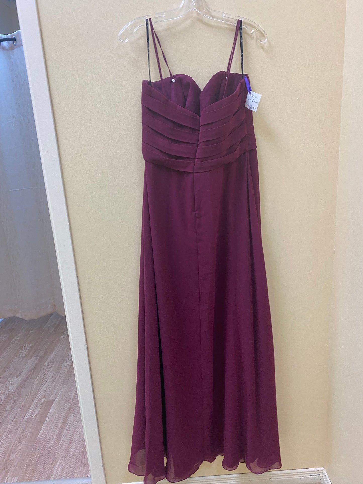 SORELLA VITA - 8405 - Mulberry Size 14 Long Prom / Mother of the Bride / Bridesmaid Dress