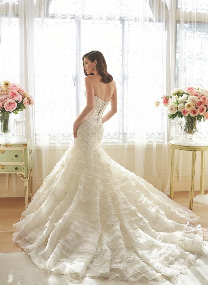 SOPHIA TOLLI - Y11628 - Ivory Size 16 Wedding Dress