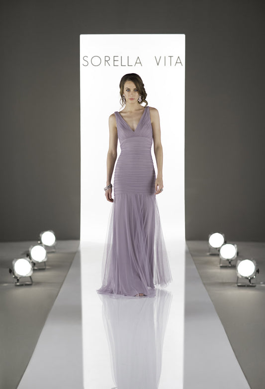 SORELLA VITA - 8860 - Stardust Size 12 Long Prom / Mother of the Bride / Bridesmaid Dress