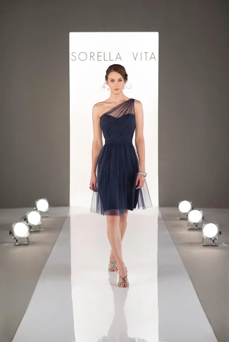 SORELLA VITA - 8673 - Mint Size 18 Short Prom / Grad Dress