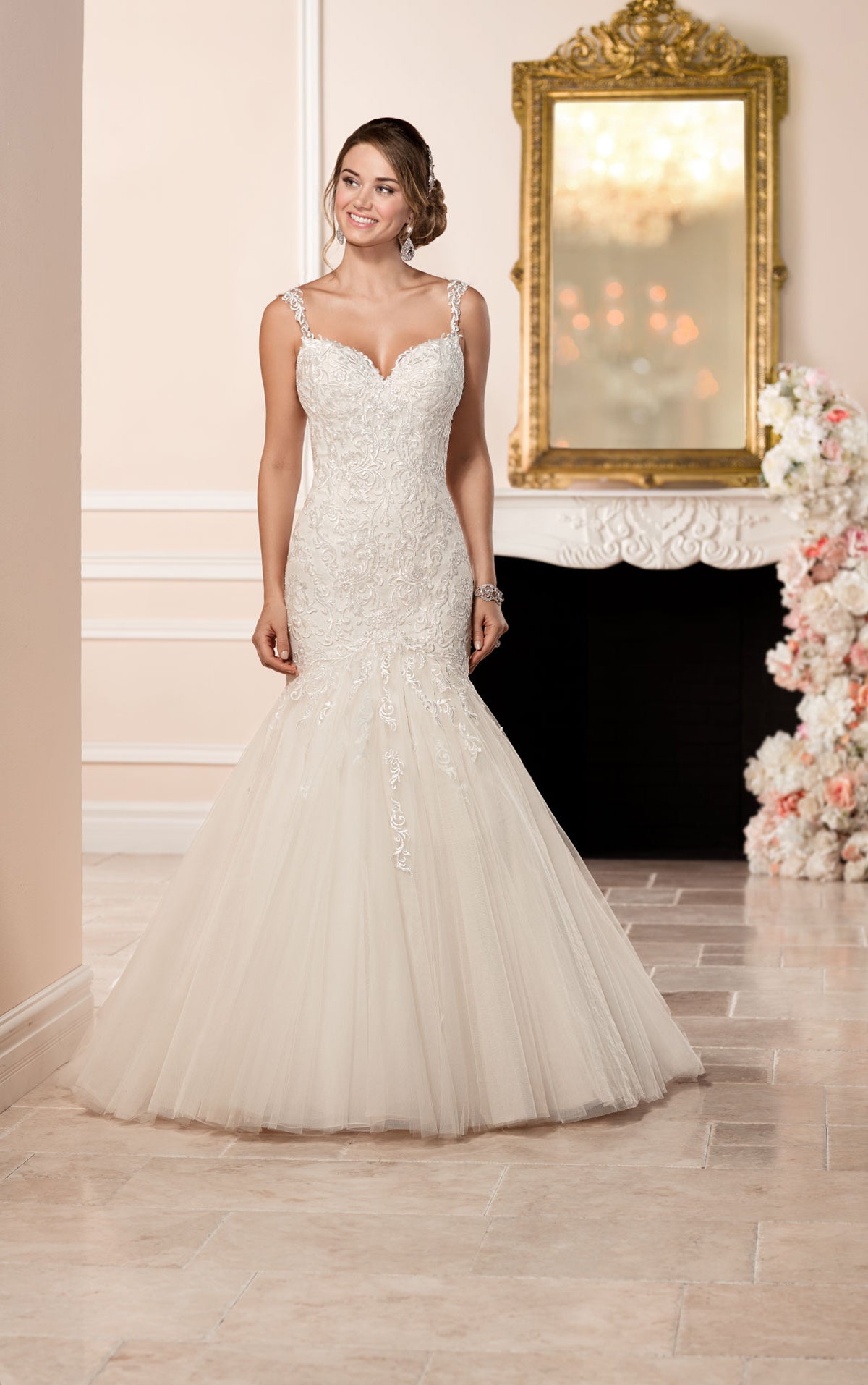 STELLA YORK - 6314 - Ivory Size 12 Wedding Dress