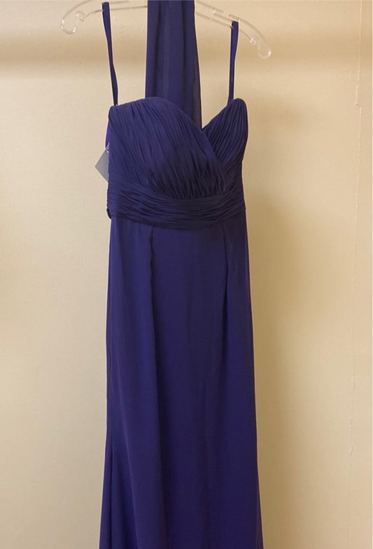 MORI LEE - 715 - Grape Size 8 Long Prom / Mother of the Bride / Bridesmaid Dress