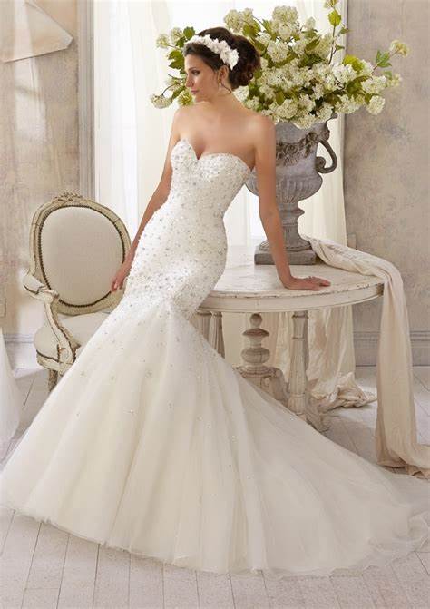 MORI LEE - 5215 - Ivory Size 16 Wedding Dress